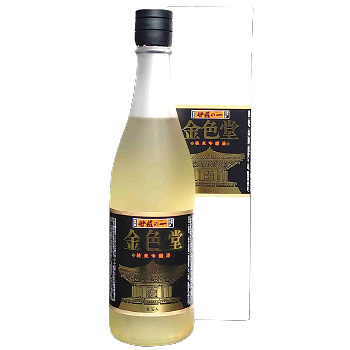 商品番号105 世嬉の一酒造金箔入　純米吟醸「金色堂」